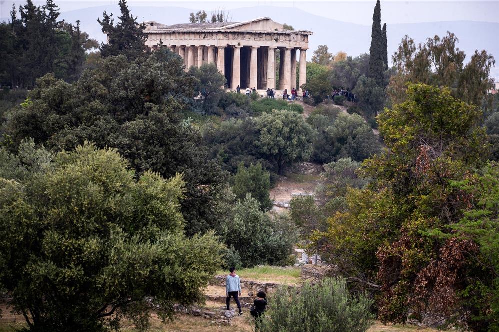 Αρχαία αγορά - Στοά του Αττάλου - Ναός του Ηφαίστου