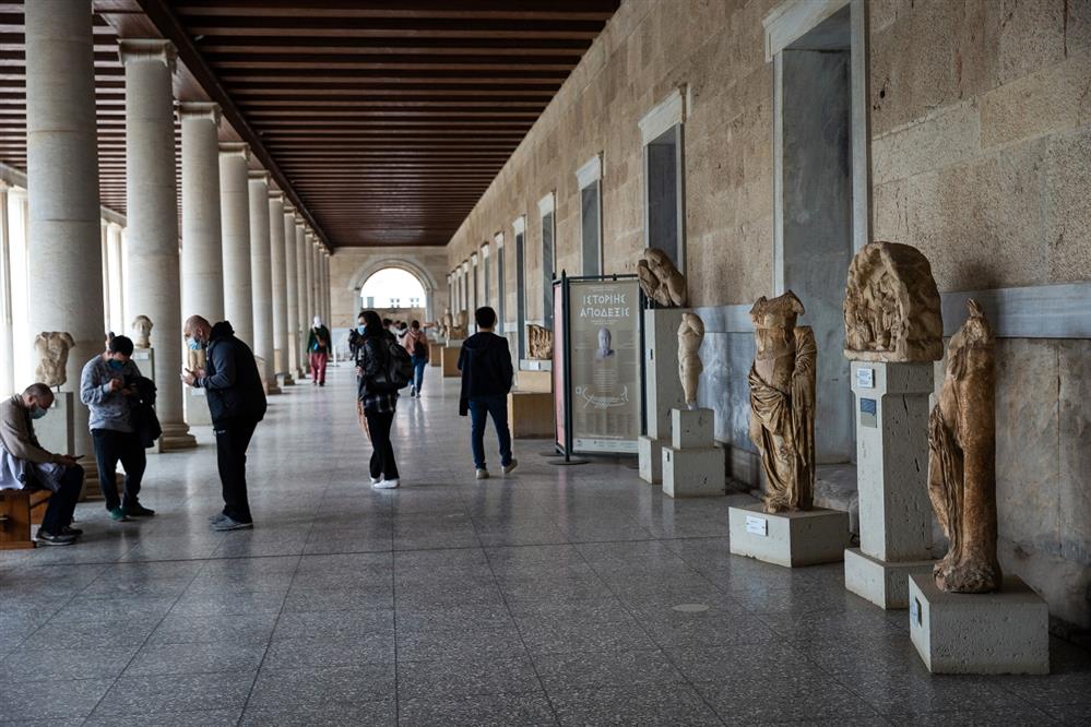 Αρχαία αγορά - Στοά του Αττάλου - Ναός του Ηφαίστου