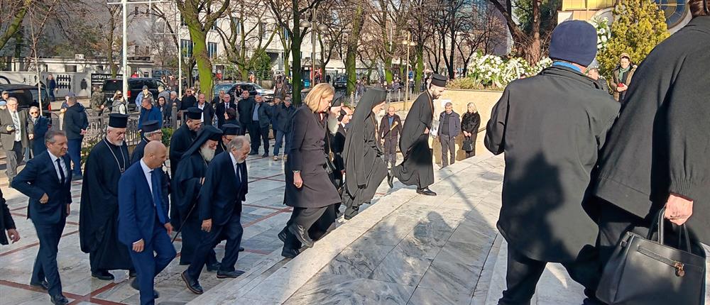 Εξόδιος Ακολουθία Αρχιεπισκόπου Αλβανίας Αναστάσιου