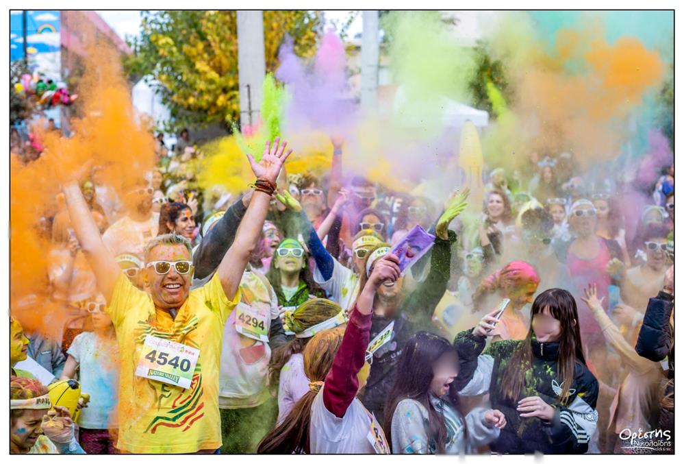 Colourday Run - Δήμος Νίκαιας - Αγίου Ιωάννη Ρέντη